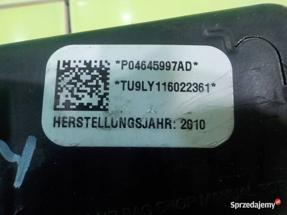 DODGE JOURNEY 20 CRD 10r 5D AIRBAG poduszka sprzedam