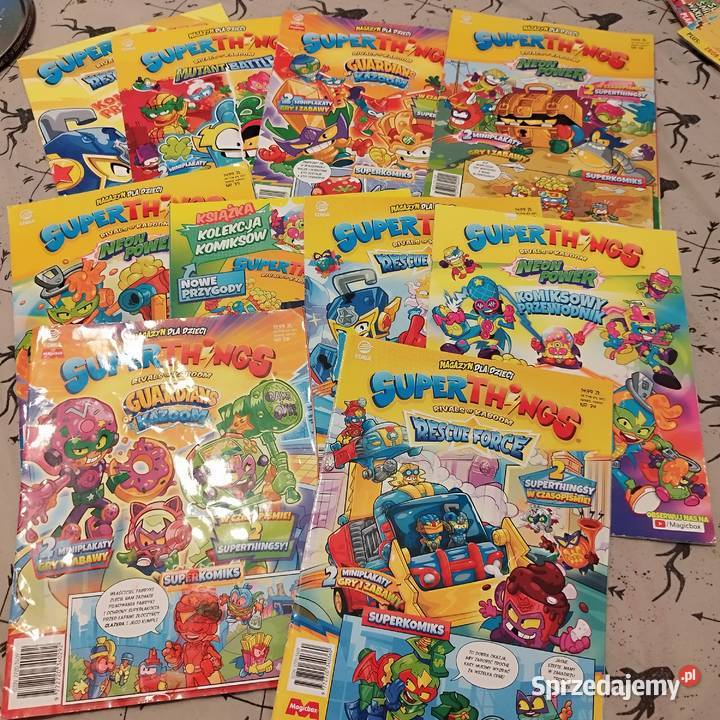 Figurki Super Things duży zestaw Figurki