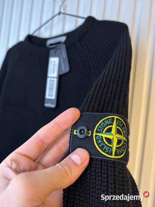 Sweter Stone Island czarny nowa kolekcja Warszawa