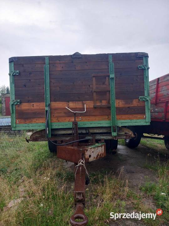 Przyczepa rolnicz nieuszkodzony Przyczepy rolnicze Starogard Gdański sprzedam