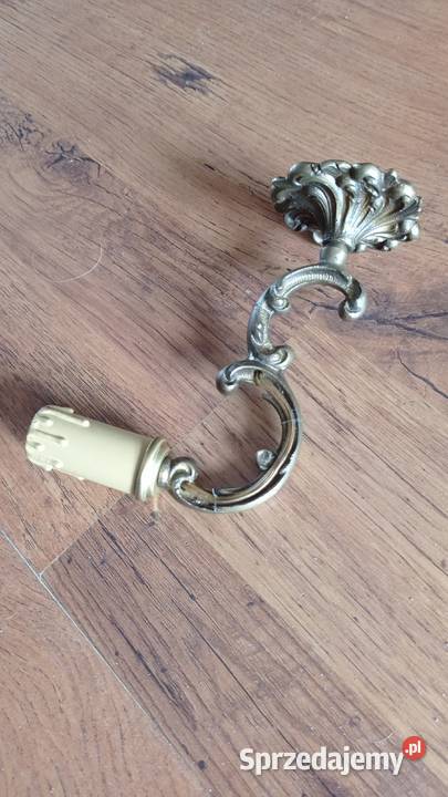 Stare mosiężne kinkiety Włocławek