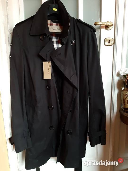 Burberry płaszcz trench w kolorze czarnym Konstancin-Jeziorna