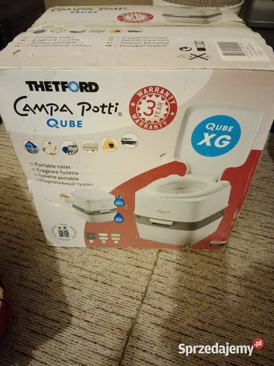 toaleta turystyczna Thetford Campa Potti Qube XG wielkopolskie sprzedam