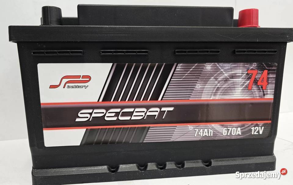 Specbat 12v 74Ah670A sprzedam