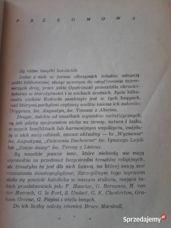 Chwała córy królewskiej Bruce Marshall PAX 1951 Antyki, Sztuka, Kolekcje Bielsko-Biała