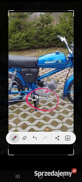 Pedał hamulca ogar motorynka Motoryzacja Murowana Goślina sprzedam
