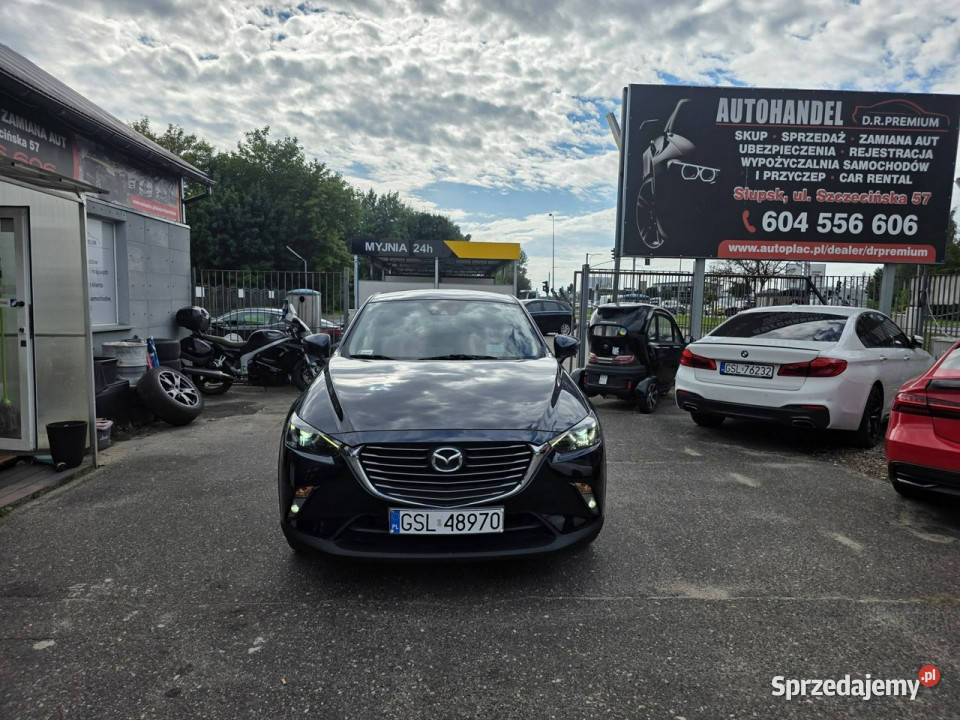 Mazda CX3 20 Benzyna 120 Kamera Bluetooth HeadUP Rok produkcji 2015 Słupsk