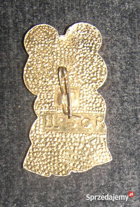 przypinka miś Misza ZSRR olimpiada w Moskwie Bartków sprzedam