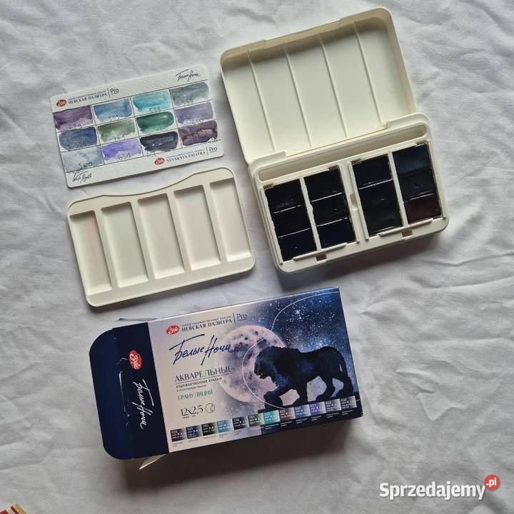 Nevskaya Palitra box 12 farby granulujące nowe Brzesko