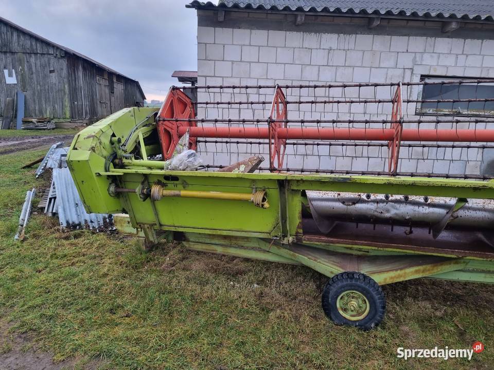 Sprzedam heder claas 51m z wózkiem schumacher mazowieckie Sokołów Podlaski