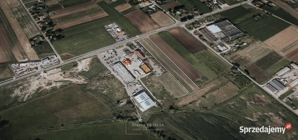 Działka przemysłowousługowa 1 ha Opatkowice z WZ