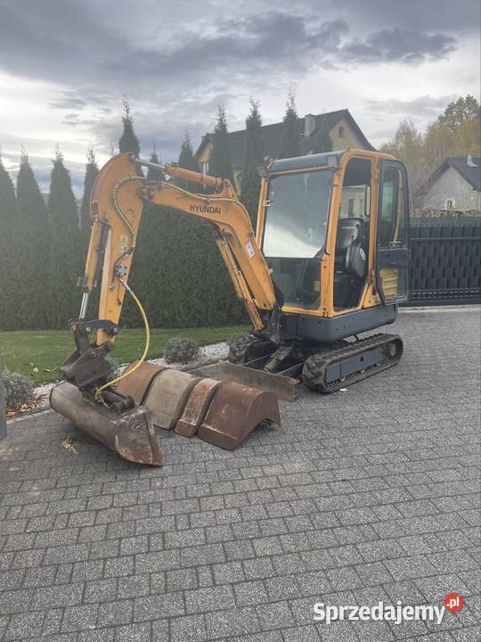 Minikoparka Hyundai Robex 189 2019r waga 2 tony Koparki