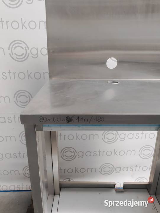 Stół roboczy zamknięty z 2 stron 80x60x110 dolnośląskie Wrocław