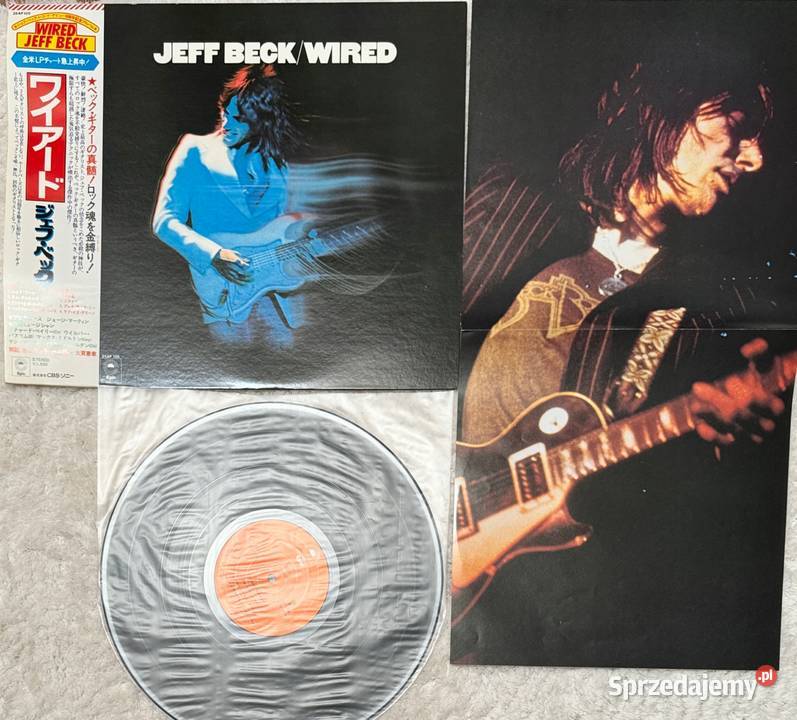 Jeff Beck Wired NMM Japan Obi LP 1978 Epic 25AP płyta winylowa Rumia