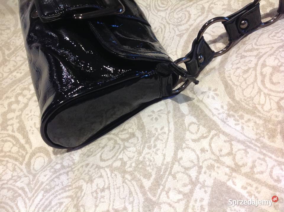 Torebka Skórzana Lakierowana Damska Jennifer Dla kobiet lubuskie Nowa Sól