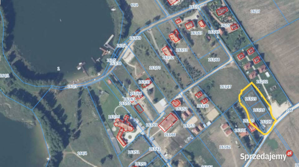 DZIAŁKA JEZIOREM MIKOŁAJSKIE RYN MAZURY
