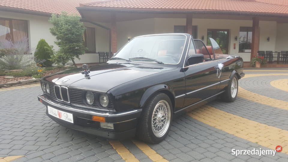 Auto do ślubu BMW E30 cabriocoupesedan