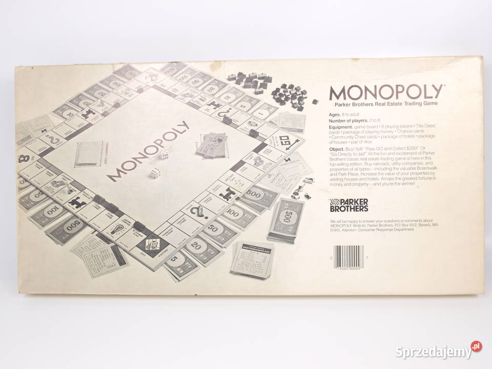 Monopoly z 1974 roku UNIKAT sprzedam