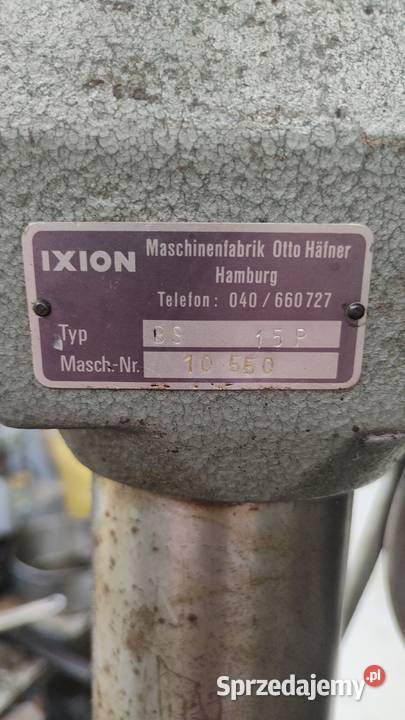 Wiertarka kolumnowa IXION wielkopolskie Kalisz
