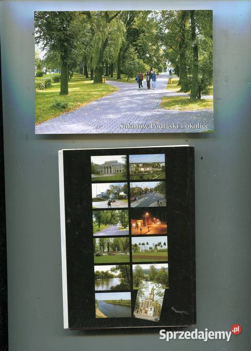 Sokołów Podlaski i Pocztówki miękka Szczecin