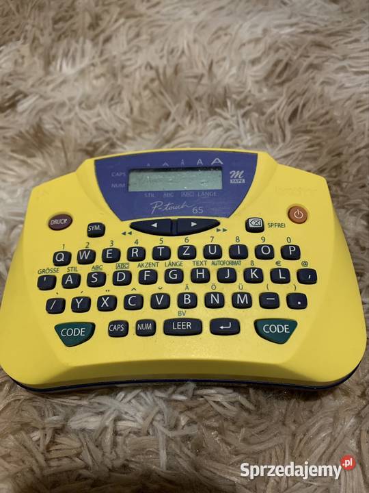 Drukarka etykie Brother PTouch 65 Drukarki i skanery Sosnowiec sprzedam