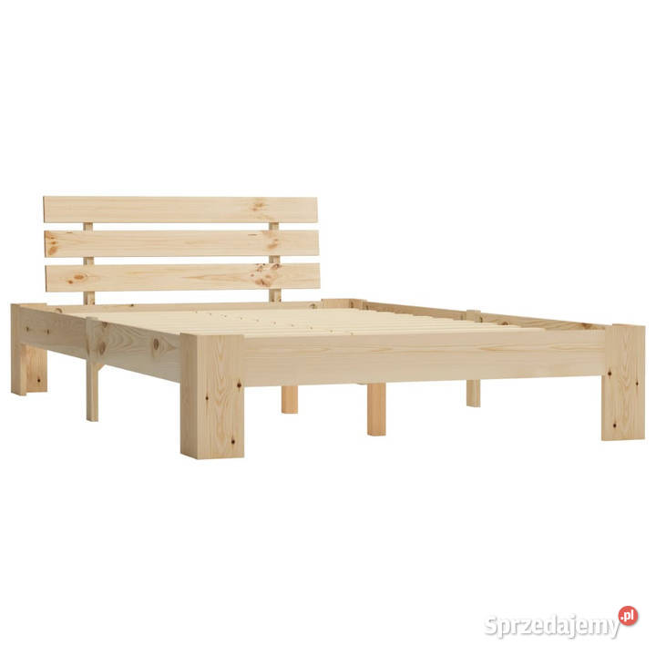 Rama łóżka lite drewno sosnowe 120 x 200