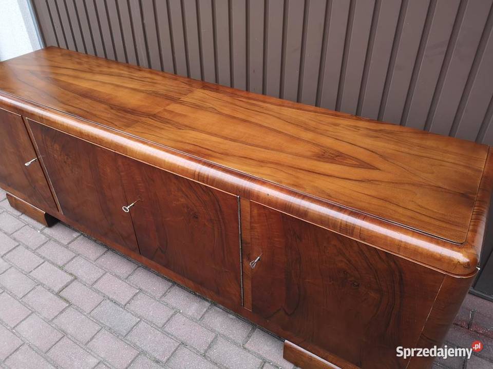 Komoda Szafka ARTDECO RTV Niska 217 Orzech Swarzędz