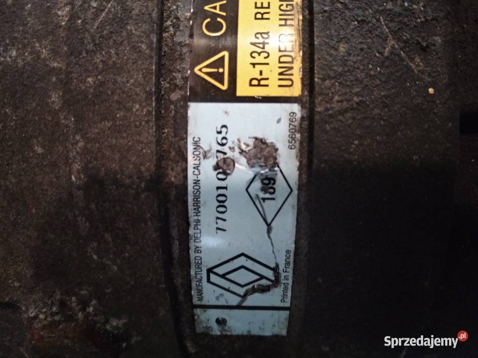 Kompresor klimatyzacji Vivaro Trafic Primastar dolnośląskie Świdnica