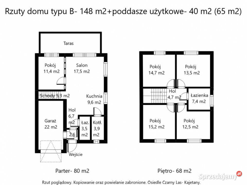 Energooszczędny dom 176 188 m2 Kajetany Nadarzyn