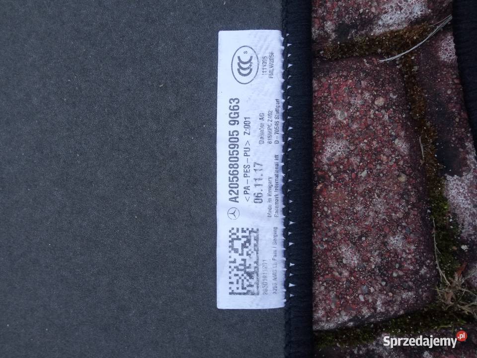 Dywaniki Mercedes AMG 200 Strzelce Krajeńskie sprzedam