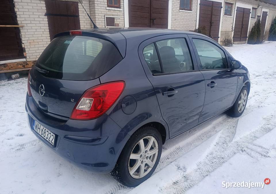 Opel Corsa D 12 benzyna 80 2008r 5drzwi nieuszkodzony