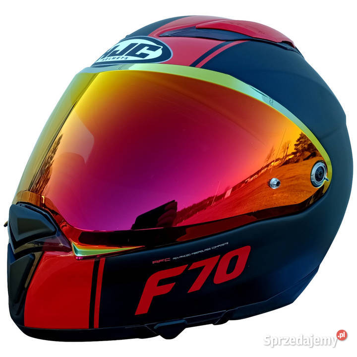 Szyba HJC HJ32 HJ32 Pinlock Ready Lustrzana kaski Części motocyklowe lubuskie Trzciel