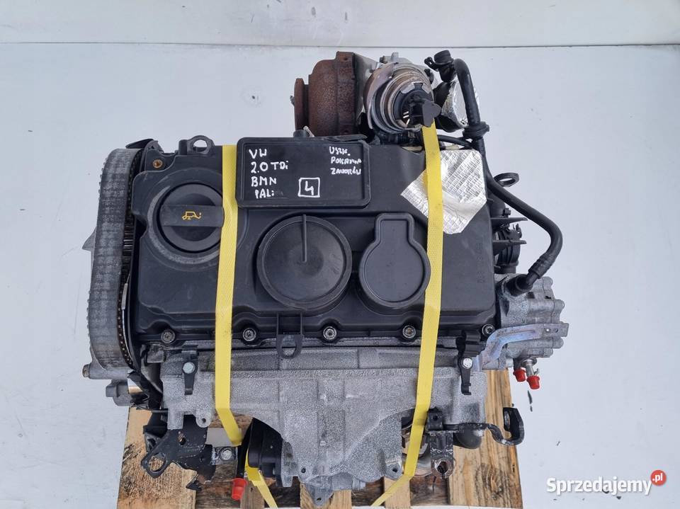 SILNIK KOMPLET Audi A3 II 8P 20 TDI 170 164 BMN Rudka