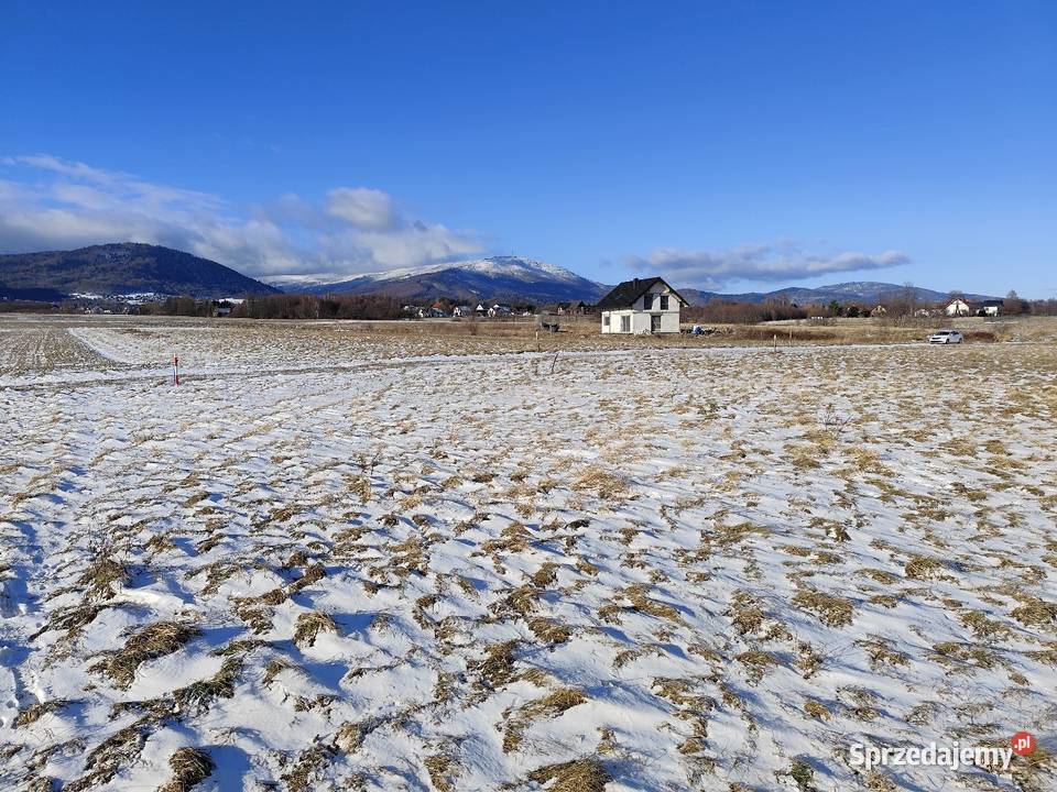 Widokowa działka Radziechowy śląskie