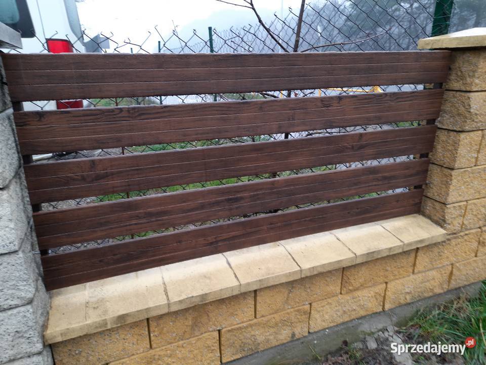 Ogrodzenia nowoczesne poziome świętokrzyskie Kielce sprzedam