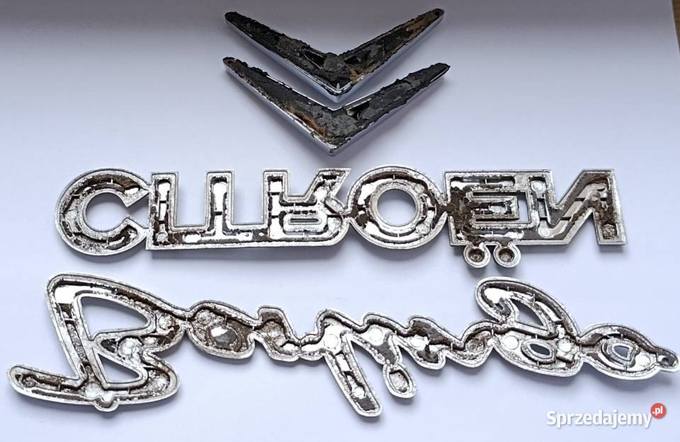 Napis emblemat Citroen Berlingo I 9702r Motoryzacja Lipno