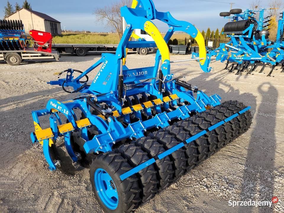 ręki Agregat talerzowy oponowy Rolland 3m wielkopolskie sprzedam