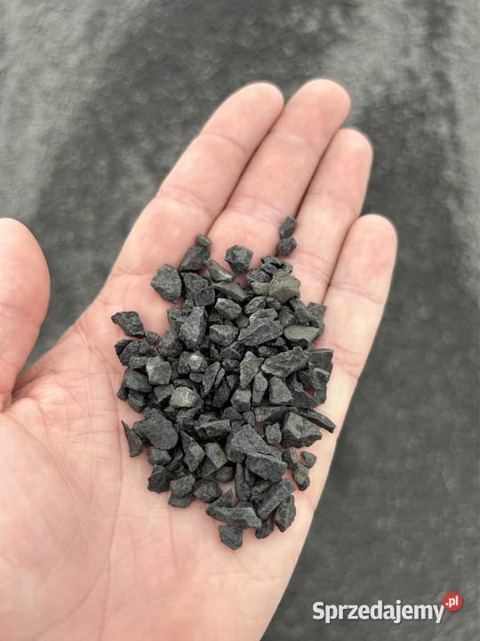 CZARNY GRYS BAZALTOWY 25 mm Kamień do Geokratki Warszawa