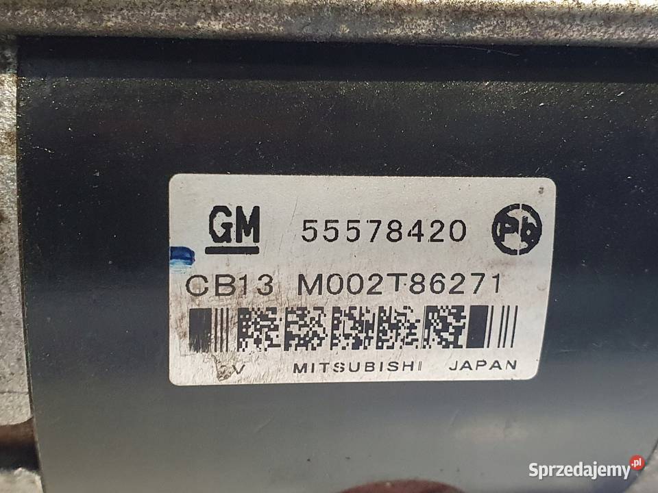 ROZRUSZNIK Opel Mokka Meriva B Astra J Corsa D osobowe lubelskie Chełm