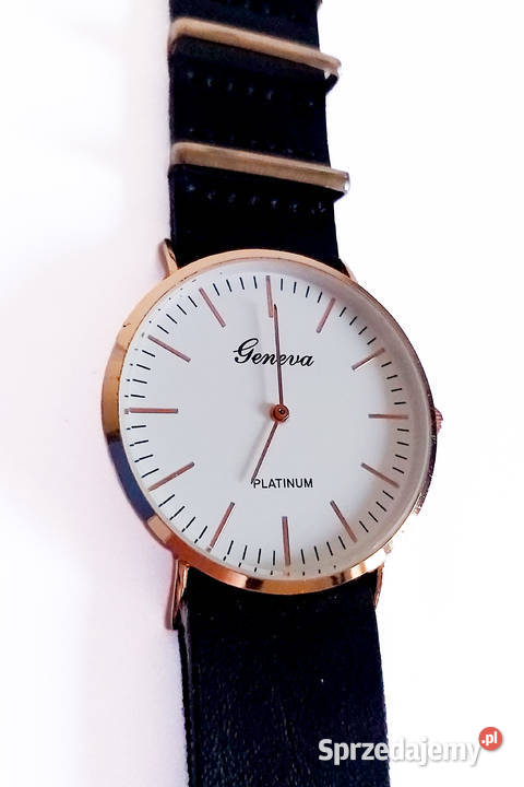 Klasyczny zegarek damski kolor rose gold Kraków