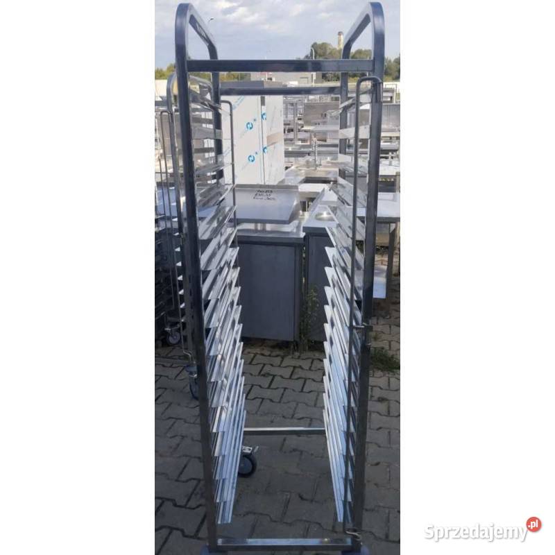 Wózek Na Tace Mobilny 16 prowadnic 4060 S 1650O Nowe Skalmierzyce