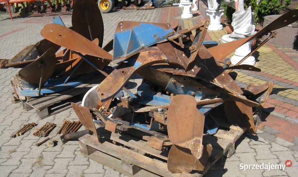 Części do pługa Overum CX 590 490 wielkopolskie sprzedam