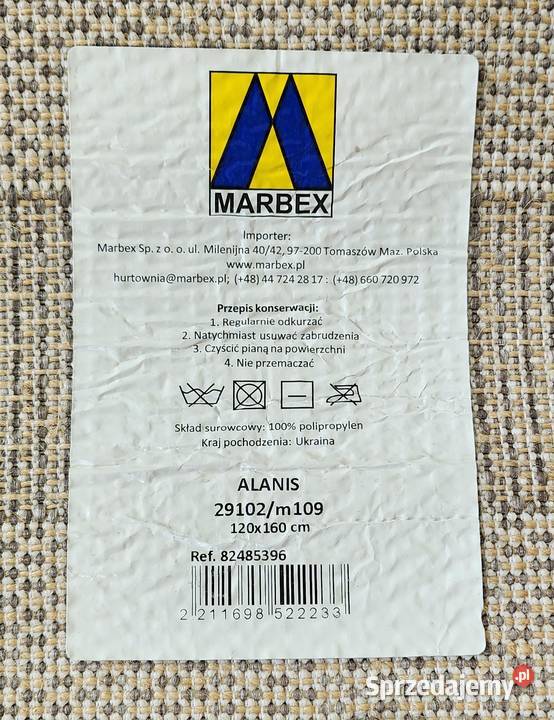 Dywan Marbex Alanis 120 x 160 mazowieckie sprzedam