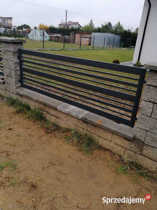 Ogrodzenie płoty palisadowe nowoczesne Poznań