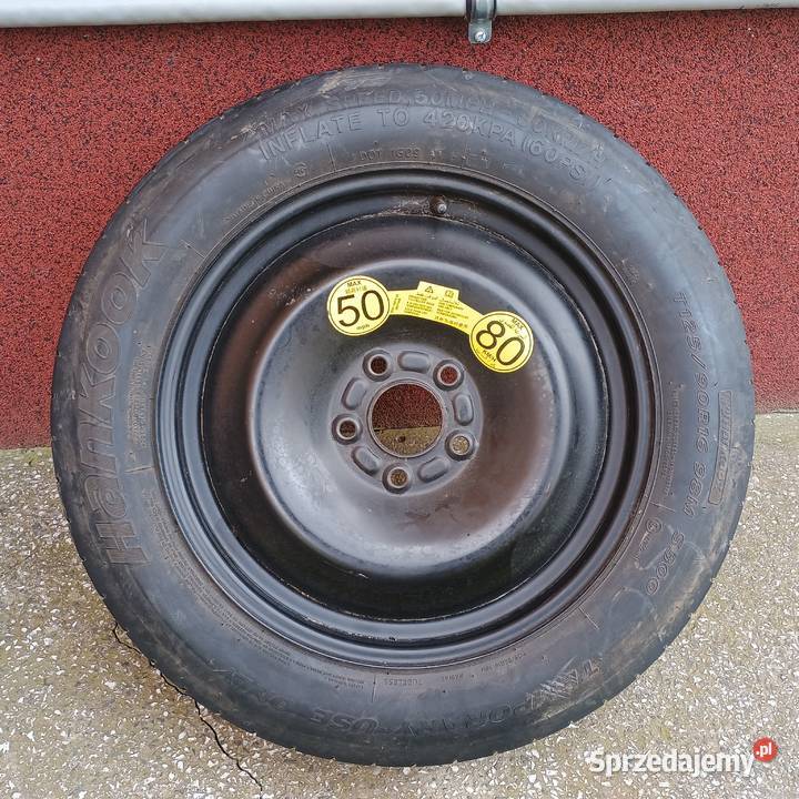 Kolo 16 Zapasowe Dojazdowka Ford 5x108 125x85x16 Lublin sprzedam