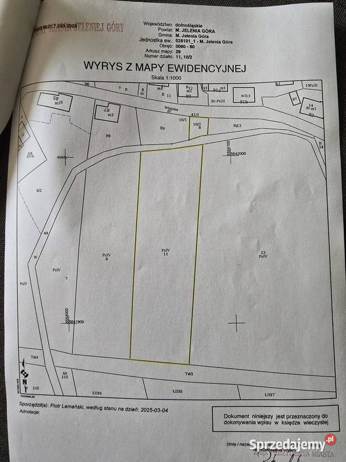 Działka z pięknym widokiem gór karkonoskich dolnośląskie