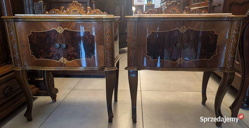 piękne włoskie intarsjowane szafki sklep Dąbrowa Górnicza