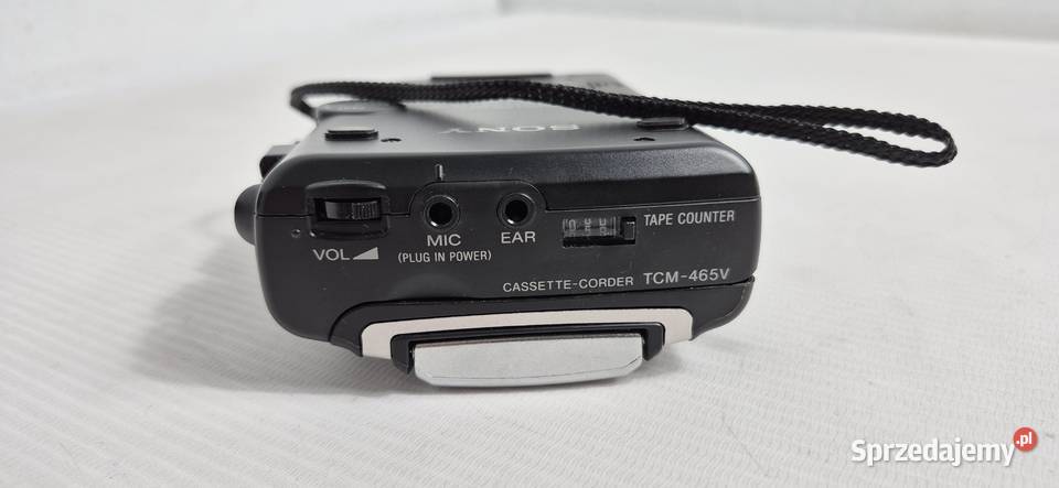 SONY TCM465V CassetteCorder STAN Akcesoria lubelskie
