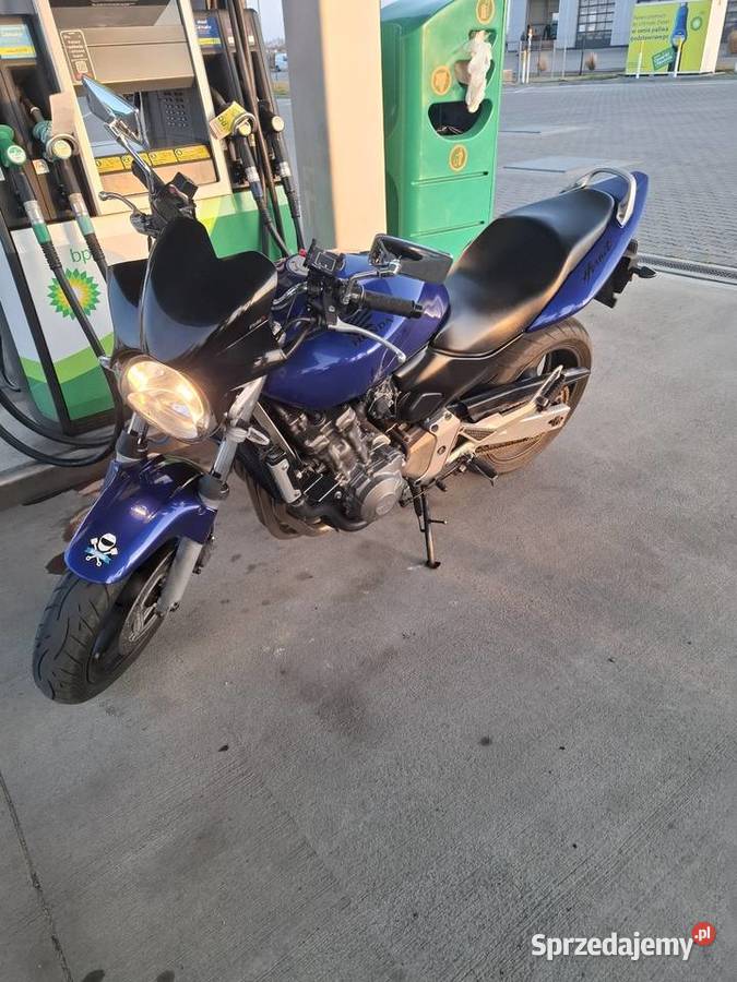 Honda hornet niebieski Czepielowice