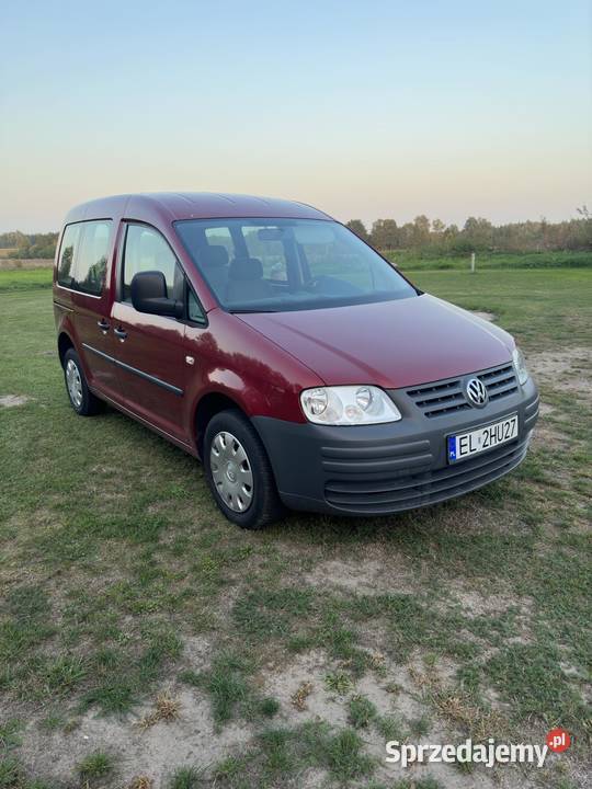 VW CADDY 16 BEN Model 2009 ZAREJESTROWANY Volkswagen Płońsk